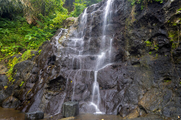 Obraz premium Gembleng Waterfall in Bali Island, Indonesia