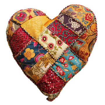 Patchwork heart