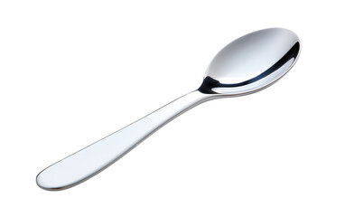 The Spoon Isolated On Transparent Background