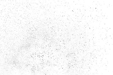 Black texture overlay. Dust grainy texture on white background. Grain noise stamp. Old paper. Grunge design elements. Vector illustration. - obrazy, fototapety, plakaty