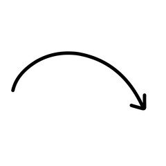 hand drawn arrow
