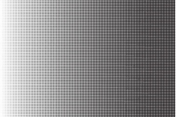 Abstract black halftone vector illustration.