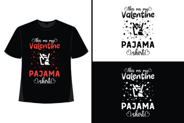 Valentine, Valentine's Day , Valentine's Day T-shirt Design, T-shirt Design Graphic Template, Typography T Shirt, Happy Valentine's, Romantic.