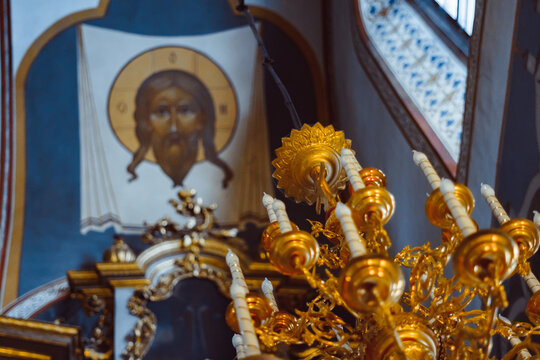Russia, Vladimir 2.12.23: the orthodox church inside