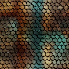 Seamless leather abstract rainbow pattern background