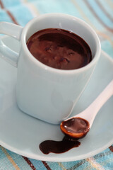 Cup of hot chocolate or cocoa