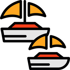 Sailing race Icon
