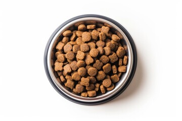 Dried Dog Food Background