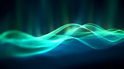 Abstract background and data transfer concept, abstract line art background