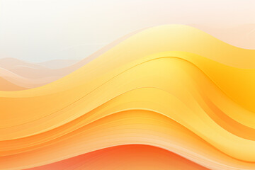 Soft pastel yellow waves with a subtle gradient, exuding warmth and positivity for a presentation that radiates optimism and energy.