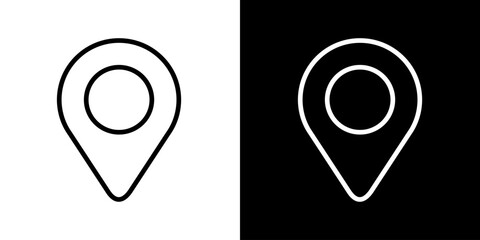 Business icon. Network. Team work. Target. Black icon. Black line icon. Silhouette. Icon set