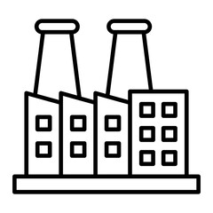   Industry line icon