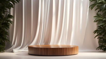 Product podium display creative background, creative template background, cosmetics booth, promotional activities