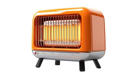 Electric Space Heater on a transparent background