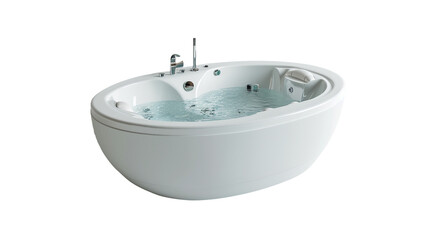 Jacuzzi Whirlpool Tub Isolated on a transparent background