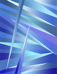 Fototapeta premium vector composition of lines and colors of shades of blue