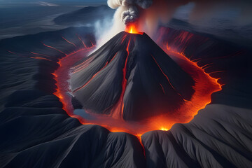 volcano eruption volcano. 