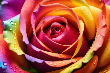 close up of a rose. 