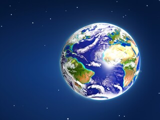 Fototapeta premium earth in space