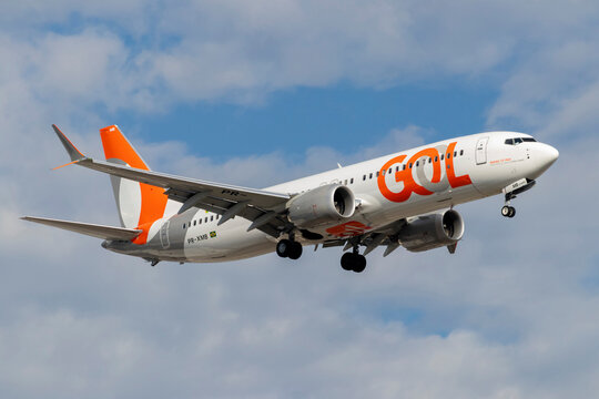 Boeing 737-8 MAX da GOL Linhas A&eacute;reas