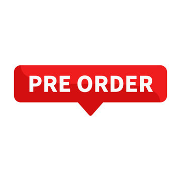 Pre Order Red Rectangle Shape For Sale Promotion Business Marketing Social Media Information

