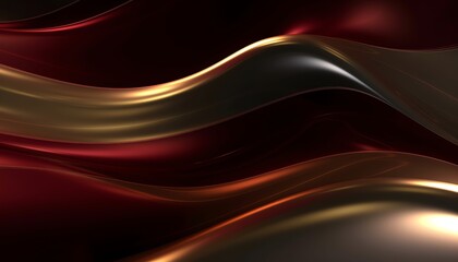 Abstract wavy maroon background