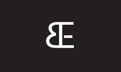 BE, EB, E, B Abstract Letters Logo Monogram