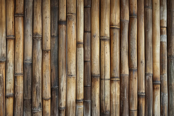 Natural bamboo texture, wood surface background
