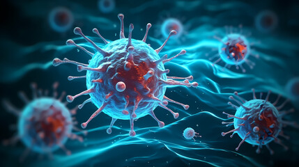 Nervous system, central nervous cells of the brain, neuroscience background