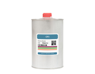ClF3 - Chlorine Trifluoride.