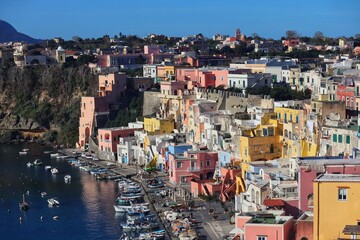 view of the port of the city