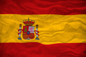 National flag  of Spain. Background  with flag  of Spain