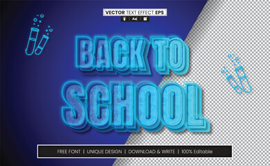 Back To School Text Effect