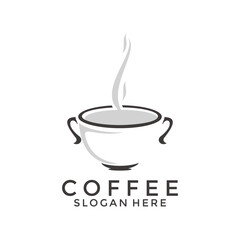 Coffee Cup logo vector, Coffee Shop, Cafe Logo Design Inspiration Vector template