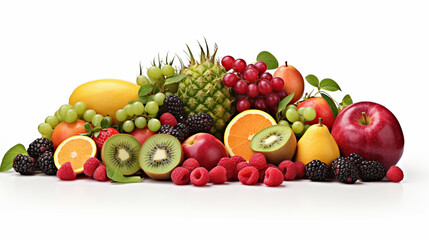 mix fruits fresh , Generate AI