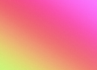 Abstract background, pink yellow gradient pattern  noise grain surface