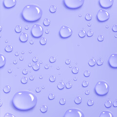 water droplet in seamless pattern vector