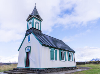 Church in National Park Thingvellir 