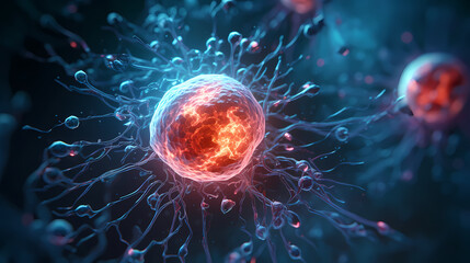 Human cell or embryonic stem cell medicine, human cell biology DNA molecular structure