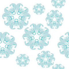 shrimp seamless patteren vector, vannamei , 