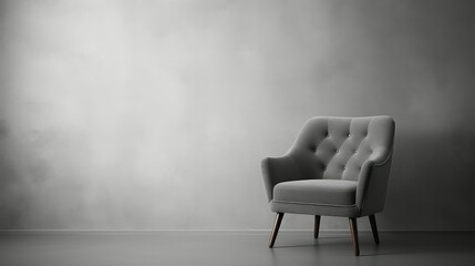minimalist design grey background illustration modern sleek, elegant monochrome, contemporary chic minimalist design grey background