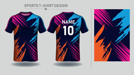 Sports jersey and t shirt template 