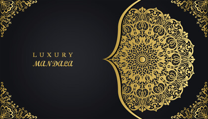 Islamic background with mandala decoration. Royal gorgeous arabesque style invitation card. Decoration, Decorative, Ornament, Ornamental, India, Indian, invitation, Wedding, Anniversary, Greeting card