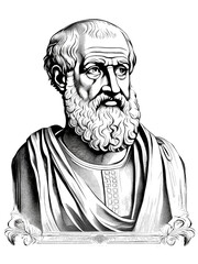 Aristotle Greek philosopher, generative AI