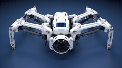 a futuristic scifi inspired drone spider
