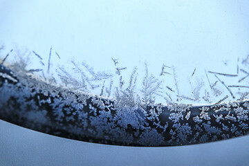 Ethereal Beauty of Frost Patterns on Glass