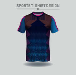Sports jersey and t shirt template 