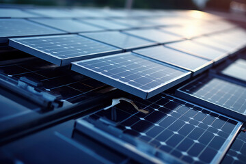 Clean power: solar panels for sustainable living
