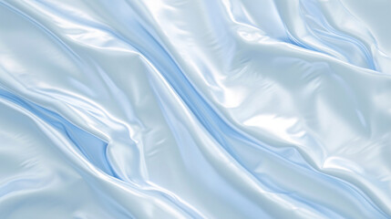 Cloth Flutters. Waves Of Canvas Animation. Background Of Satin Fabric. Copy paste area for texture 