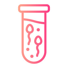insemination gradient icon